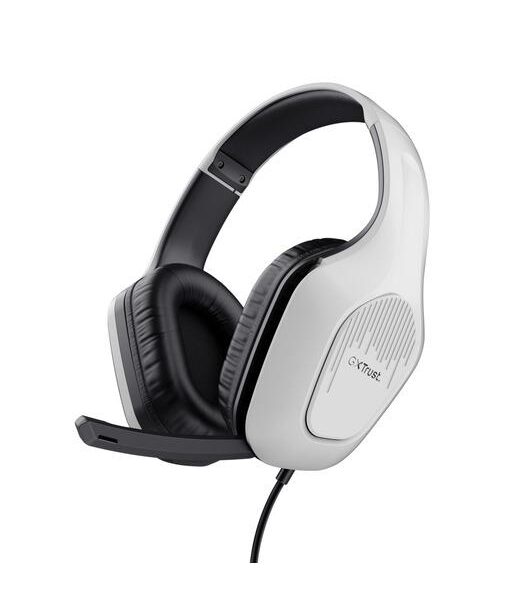 Trust 25147 Gxt 415 Zirox Gaming Kulaklık - Beyaz Tru25147